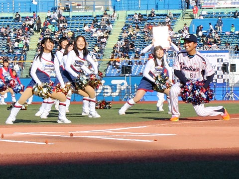 児山投手が乱入