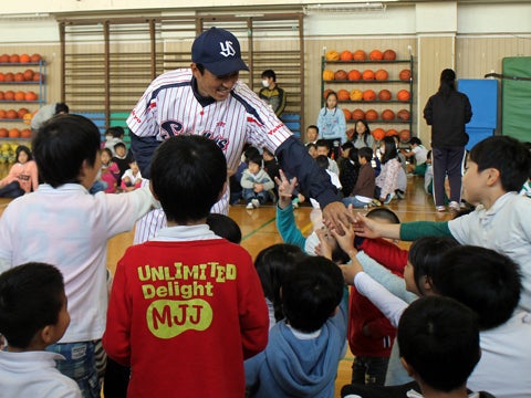 度会氏が葛飾区立高砂小学校を訪問!!