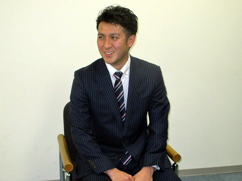 由規投手のボールを受けたい! 井野選手が入団会見