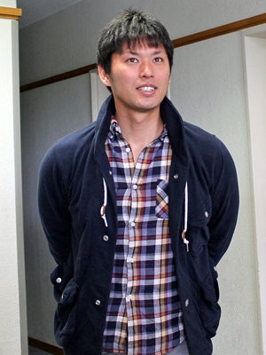 寺田投手が練習へ