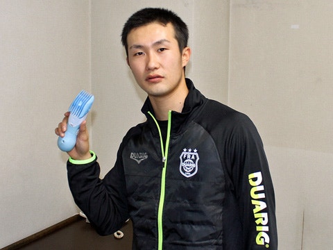 150キロ右腕の必需品は…