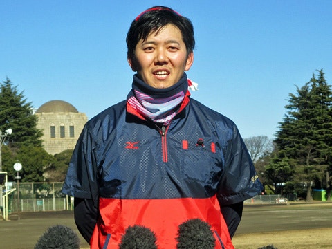 成瀬投手が神宮で自主トレ!
