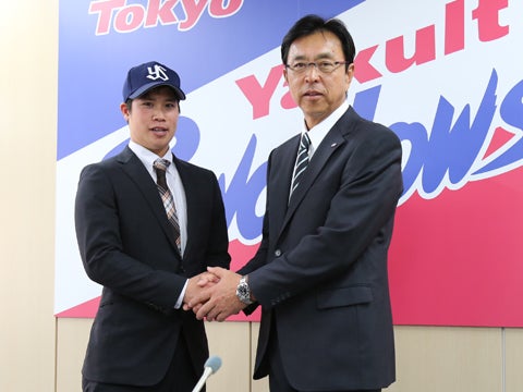 奥村選手が入団会見! 