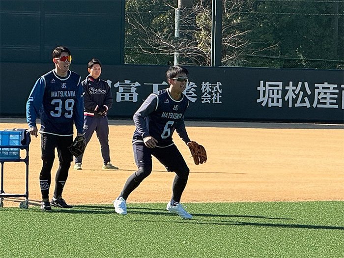 新人合同自主トレ④