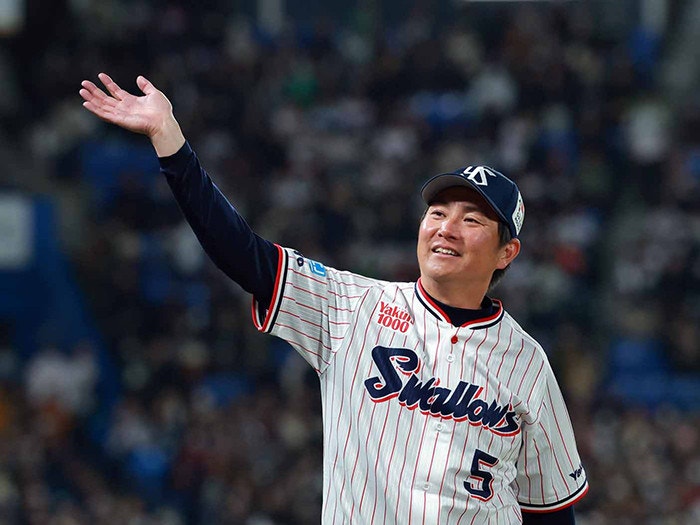 川端選手引退セレモニー①