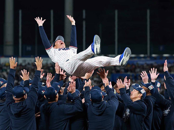 川端選手引退セレモニー②
