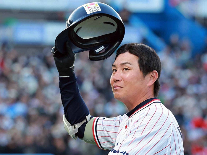 川端選手引退セレモニー③