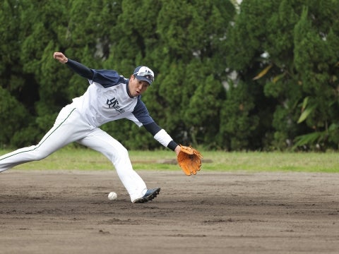 山田選手が志願の特守