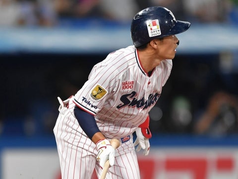 塩見選手が2本のホームラン