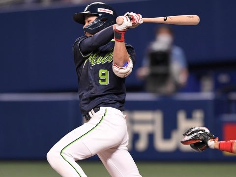 塩見選手が猛打賞の活躍