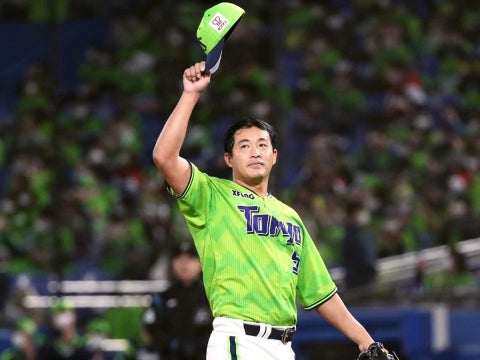 五十嵐投手が引退試合