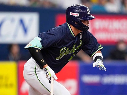 村上選手がマルチ安打の活躍