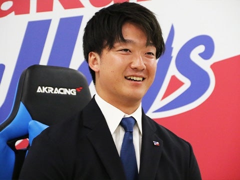 吉村投手「リーグ優勝、日本一を達成するために」