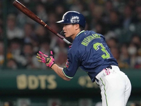 西川選手が2打点