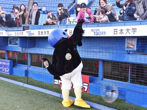 スタンドからも