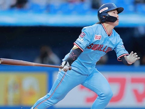 長岡選手が3号ソロ含む3安打2打点の活躍