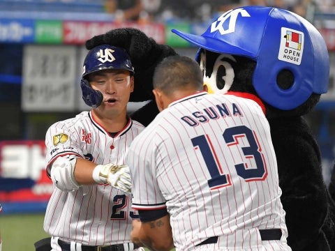 青木選手が5号ソロ！