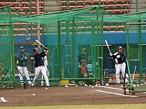 メイングラウンドにて