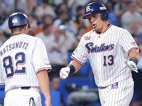 オスナ選手が9号ソロを含むマルチ安打の活躍