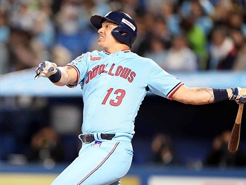 オスナ選手が2試合連発の4号ソロ