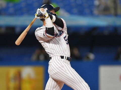 村上選手がリーグトップの6号3ラン！
