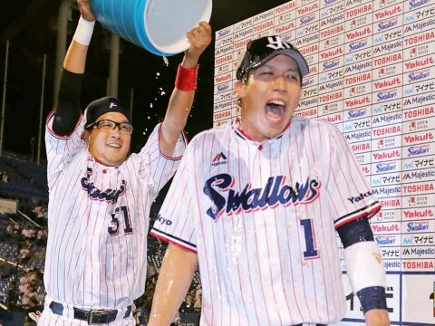 山田選手の16号3ランでサヨナラ勝利！