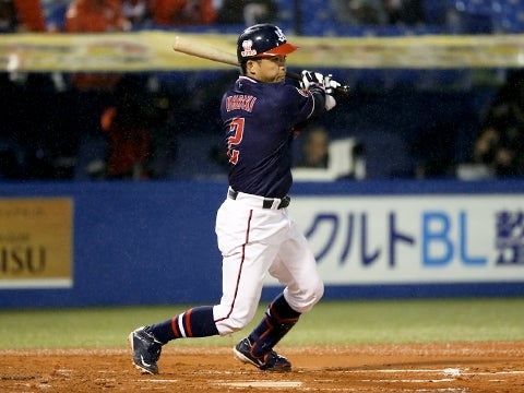 2点タイムリー二塁打で5点目