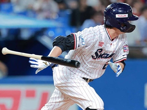 青木選手が2試合連続代打で安打