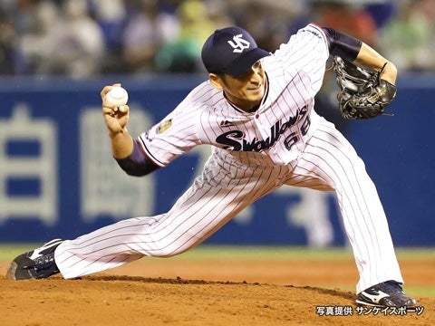 山中投手が7回途中4失点の粘投