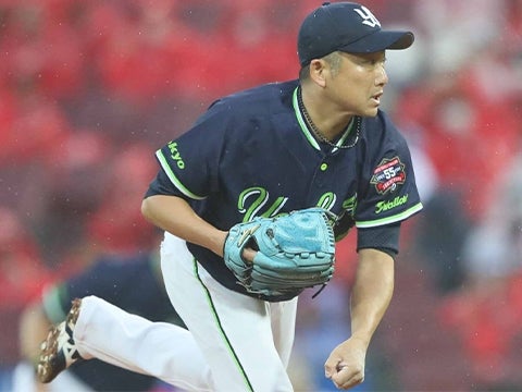 石川投手が6回2失点の好投