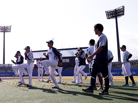 秋季キャンプ ウォーミングアップ