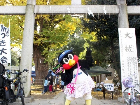 つばみが「せんだがや餅つき大会」を訪問！