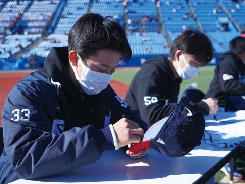 選手サイン会
