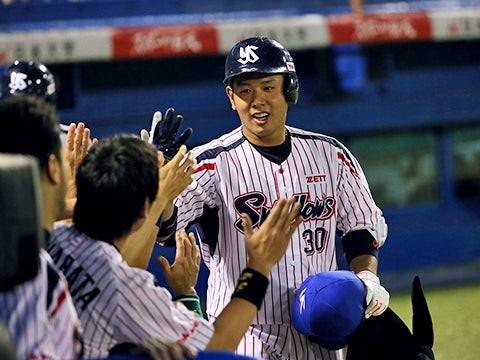 プロ2本目1号2ラン