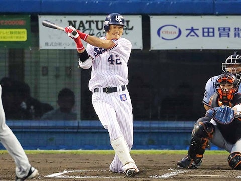 坂口選手が10試合連続安打