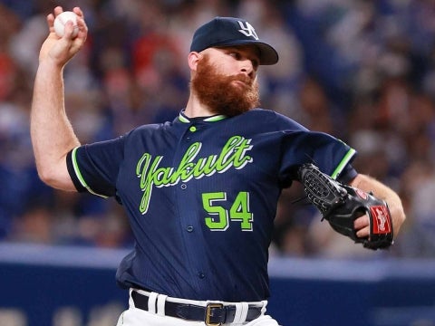 サイスニード投手が9回6安打に抑える好投を見せ、来日初の完封勝利！