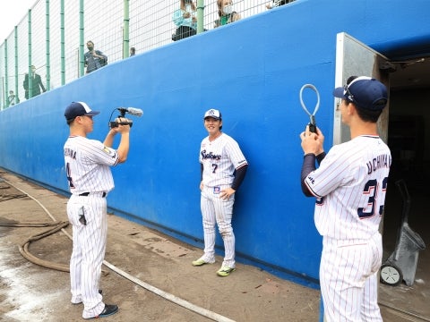 ヤングスワローズによる選手カメラ
