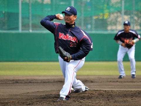 館山投手がファームで実戦復帰！