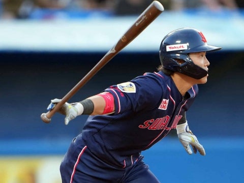 武岡選手が6試合連続安打をマーク