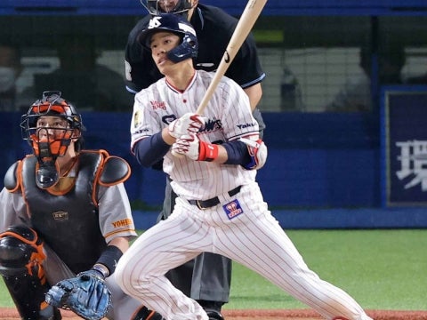 塩見選手が2試合連発となる3号ソロ