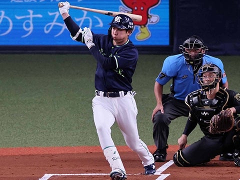 太田選手が1安打を含む2出塁の活躍