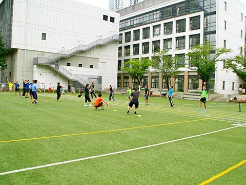 全身でアピール