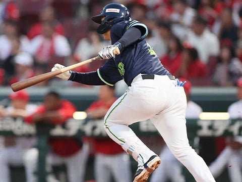 北村拓選手が2安打1打点の活躍