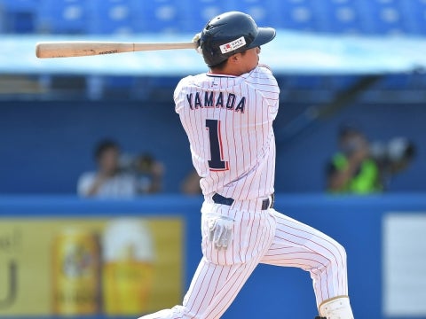 山田選手が2安打1打点