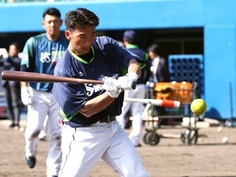 バッティング練習