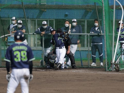 内山壮真選手が特大の一発
