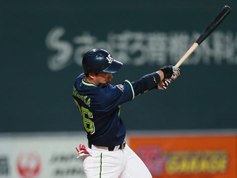 先制のタイムリー二塁打