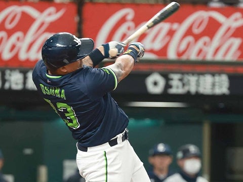 オスナ選手が2安打1打点の活躍