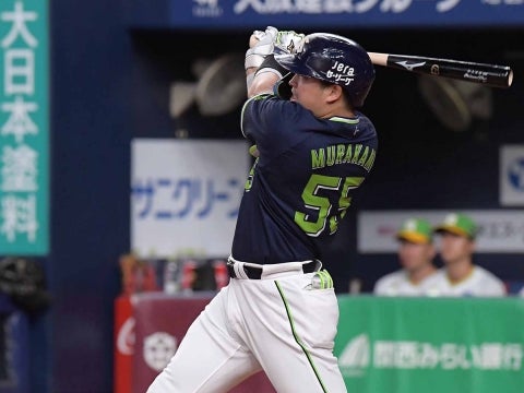 村上選手がマルチ安打