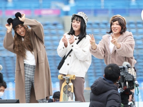 新人選手による女装コーディネート